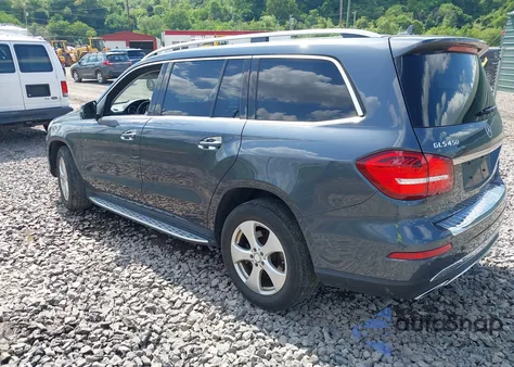 2017 Mercedes-Benz Gls 450 4Matic from USA, damaged, VIN 4JGDF6EE7HA738550